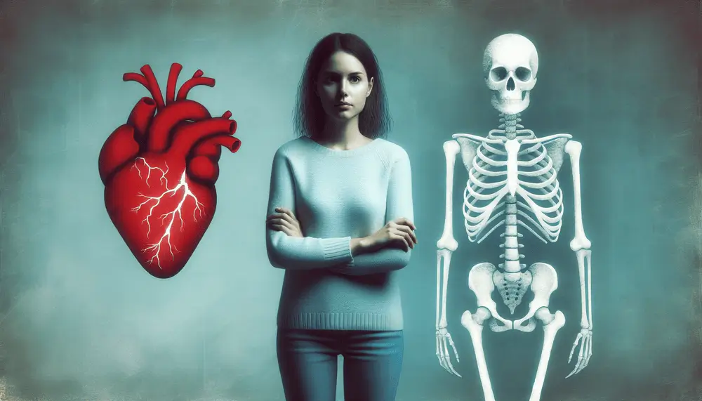 Illustration portraying the impact of early or premature menopause