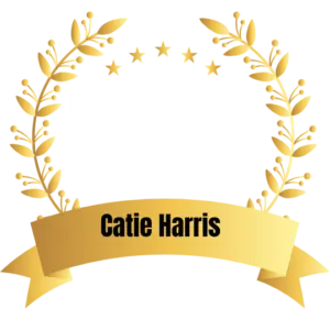 Dr. Catie Harris, Best in Hormone therapy. Nurses choice award 2024 logo.